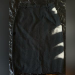 Vintage Pinstripe Skirt